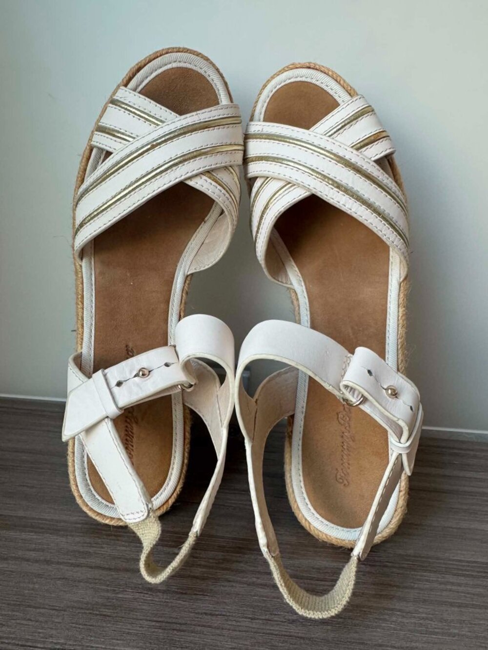 Tommy Bahama Naira Wedge Sandals Size 9 $150 - Picture 11 of 14